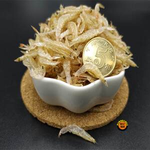新生晒淡干无盐虾皮宝宝海虾皮bb仔小虾米磨虾皮粉深圳南澳海味干