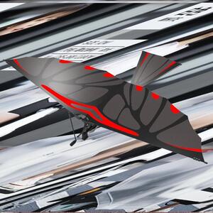 中天模型q翼神橡皮筋动力飞机模型玩具航模航天航空摆件扑翼机.