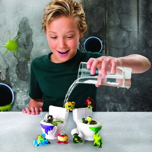 垃圾虫玩具拉及flush force 浴室冲洗力恶心肮脏马桶浴缸收集垃圾