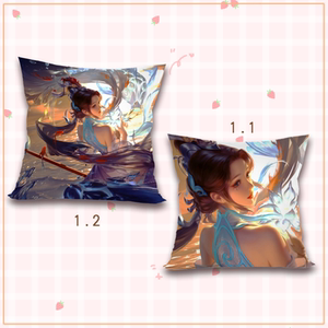 王者大乔白鹤梁神女周边定制抱枕头同款荣耀靠垫女朋闺蜜生日礼物