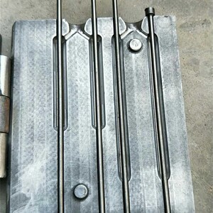 00锡辉科技淘宝圆截面的船形撒网坠子模具  定制版2人付款140.