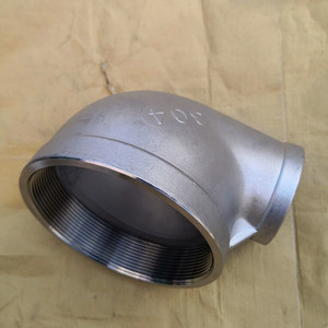 304不锈钢变径弯头dn65p 转0 100840 50 2.5寸3寸4寸水管异径配