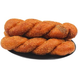 手工酸奶大麻花山东特产网红零食榴莲馅红豆沙馅夹心爆浆软麻花