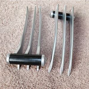 金刚狼爪儿童手感好】x战警金刚狼爪武器爪子cos道具儿童玩具的钢