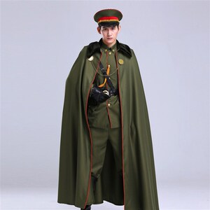 老九门cos男装张启山张p大佛爷军装cosplay服装民国军阀大帅服套