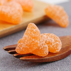 橘子糖老式软糖橘子瓣儿时记忆小零食80后90后小时候零食儿时回忆