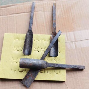 打纸铜钱凿子冥币工具悼念祭祀纸印子打钱印子神器纸凿子烧纸硪子