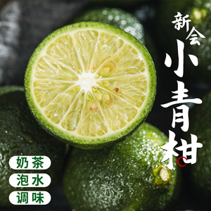 肇泉新会小青柑鲜果小青柑柠檬茶奶茶店专用原料新鲜水果整箱5斤