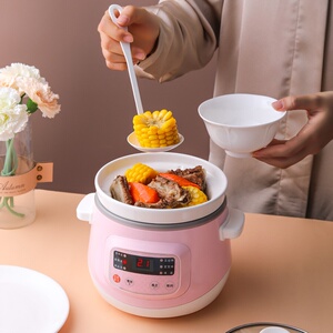 婴儿辅食锅多功能蒸煮一体可预约的早餐煮粥锅稀饭锅煮粥不溢儿童