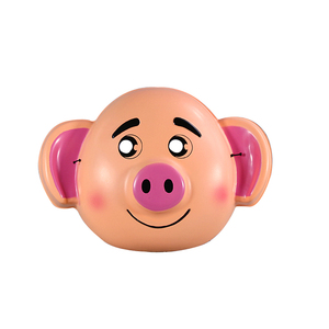 抖音网红猪小屁儿童萌萌猪u海草猪面具女成人卡通舞会猪八戒面具