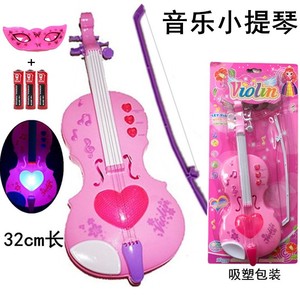 公主仿真音乐小提琴多功能儿童玩具可弹奏 3-6岁女孩初学者乐器