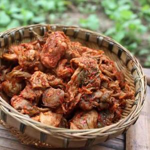 四川达州大竹特产老咸菜农家手工自制包包老盐菜腌制奶奶菜下饭菜