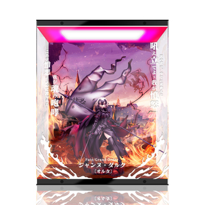 alter fgo avenger 黑贞德 旗帜黑贞 手办模型收纳展示盒led磁吸