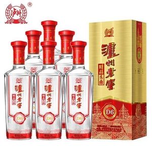 【正品】 泸州老窖精品头曲d6d9 42度 浓香型白酒500ml*2瓶