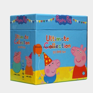 Peppa pig 20 DVD 原版 全英文发音 无字幕 粉红猪小妹