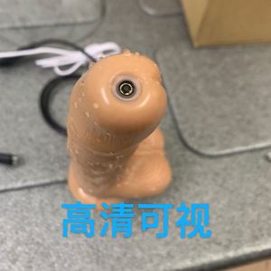 内窥镜私处录像成人女用自慰器加温假电动摇摆震动棒伸缩窥阴器