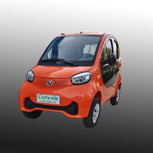 丽驰米咖电动汽车四轮家用新能源成人代步车油电两用小型电瓶车女