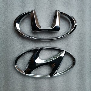 华泰汽车标经典圣达菲改装现代车标前后标志前杠中网标尾门标志贴