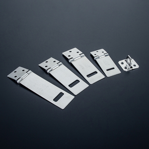 锁扣锁扣门牌/抽屉扣搭扣4寸可带锁不锈钢老式w柜门锁门加厚