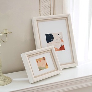 法式简约创意相框摆台加洗照片婚纱照6 7 8 10寸装裱画框外框挂墙