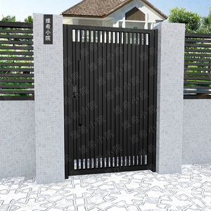 铁艺大门别墅庭院栅栏门r民宿单双大小防盗门农村进入户花园院子