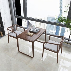 喝茶桌椅组合两人