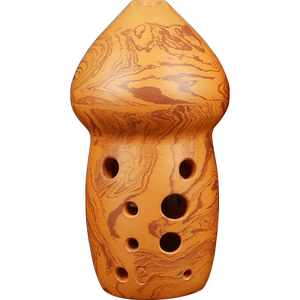 永田埙乐器初学十孔葫芦埙奇幻岩纹初学专业演奏音准陶埙民族吹奏