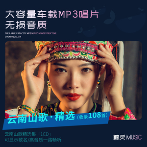 云南山歌碟片