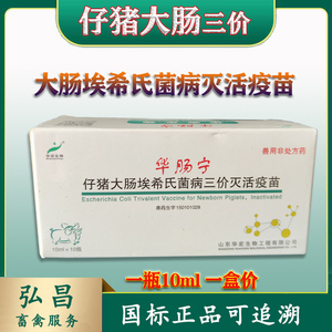 仔猪大肠杆菌三价埃希氏菌灭活疫苗小猪黄痢拉稀k88k99 猪药