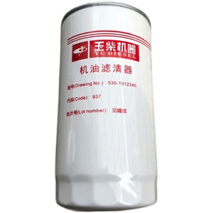 东风雷沃玉柴530-1022f40拖拉机机油滤清器滤芯