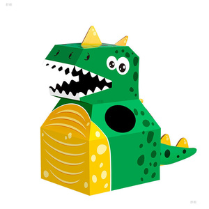 制作纸壳恐龙