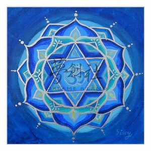 高档牌经a典棉麻布桌布塔罗社布生命之花图案陀曼罗挂布奢华