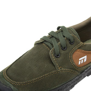 强步川军1137解放鞋厚底防滑工作训练鞋男女透气帆布单鞋大码劳保