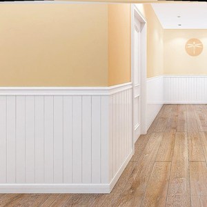 墙裙装饰 pvc 护墙板贴纸自粘围床头垫防撞卧室塑料扣板儿童楼梯