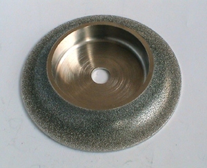 电镀度金刚石砂轮 磨边cbn倒角砂轮cnc磨头成型砂轮 可按要求订做