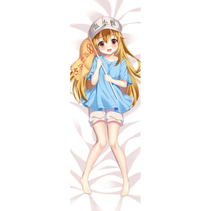 工作细胞动漫抱枕可爱萝莉血小板等身抱枕二次p元宅男睡觉长条靠