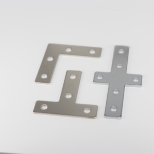 T L 十字型外连接板国标欧标202030304040工业铝型材配件加强加固