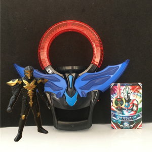 欧布奥特曼伽古拉黑暗之环变身器开合变形圆环召唤器融合卡片人偶