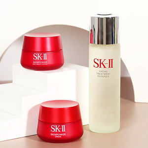 skll神仙水套装官方sk2护肤品大红瓶面霜sk–ll正品skt旗舰店官网