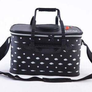 新品鱼箱鱼桶a钓专用加厚硬壳钓鱼ev野多叠能装活鱼箱子x30l折功