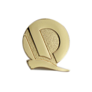 高档高档现货恒大集团金产司徽胸襟定制房地属klogo定做胸针作ins