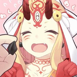 fgo纹身贴 茨木童子cos 女纹身贴包邮j命运冠位指定 动漫展定制贴