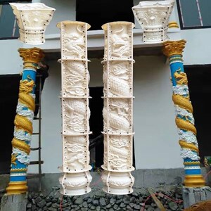 盘龙罗马柱模具