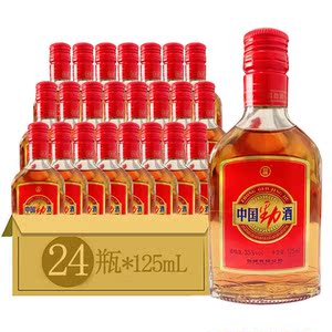 中国劲酒 35度 劲牌劲酒小劲酒125ml*24瓶/12瓶食字号劲酒 包邮
