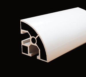 4040r铝合金转角半圆40r扇形铝材铝工业国标型材型材