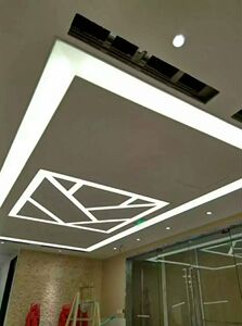 新品白色透光膜柔吊软膜天花工y装吊顶 办公室吊顶 娱乐所场性顶