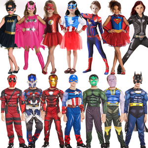 迪士尼儿童节演出服装 复仇者联盟cosplay衣服钢铁绿巨人英雄美国