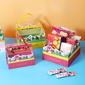 亚克力宝宝生日满月伴手礼包装盒十周岁回礼幼儿园喜糖零食礼品盒