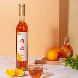 重庆铁峰山橙酒鲜果纯酿果酒13度微醺少女酒500ml低度甜酒脐橙酒