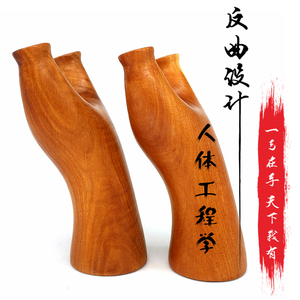 枣木反曲飞d虎叉胖飞虎弹弓木质实木户外扁皮纯手工木头弹弓弹工